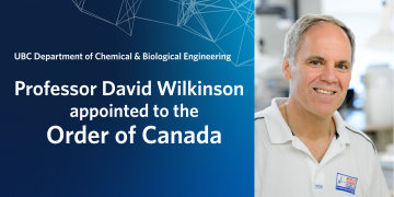 David Wilkinson appointed to the Order of Canada