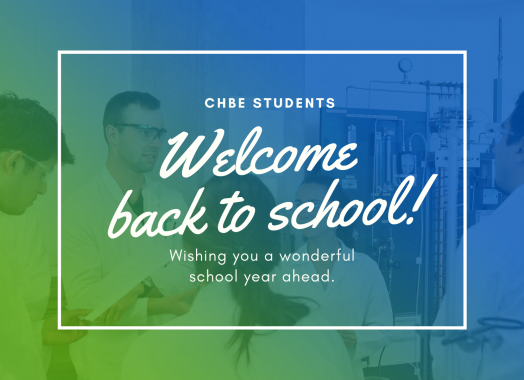 Welcome back to school