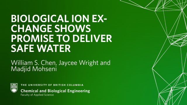 Biological ion exchange shows promise to deliver safe water