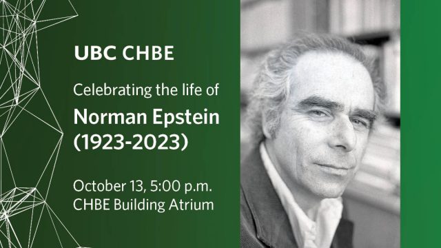 Celebrating the Life of Dr. Norman Epstein