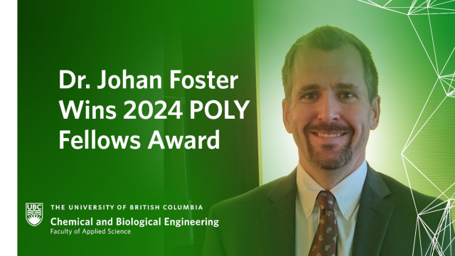 Dr. Johan Foster Award