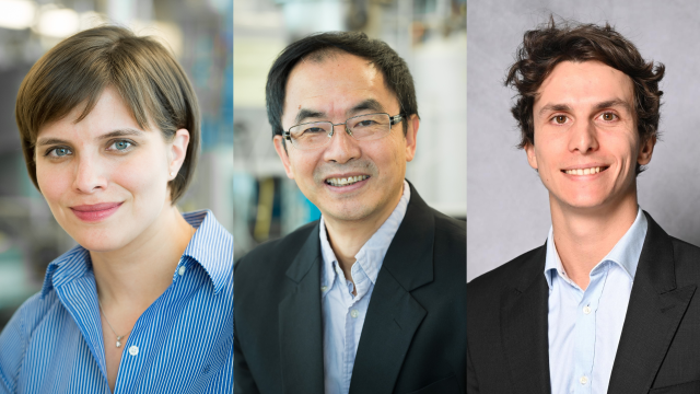 Heather Trajano, Xiaotao Bi, and Eric Lees Awarded Wall Research Awards